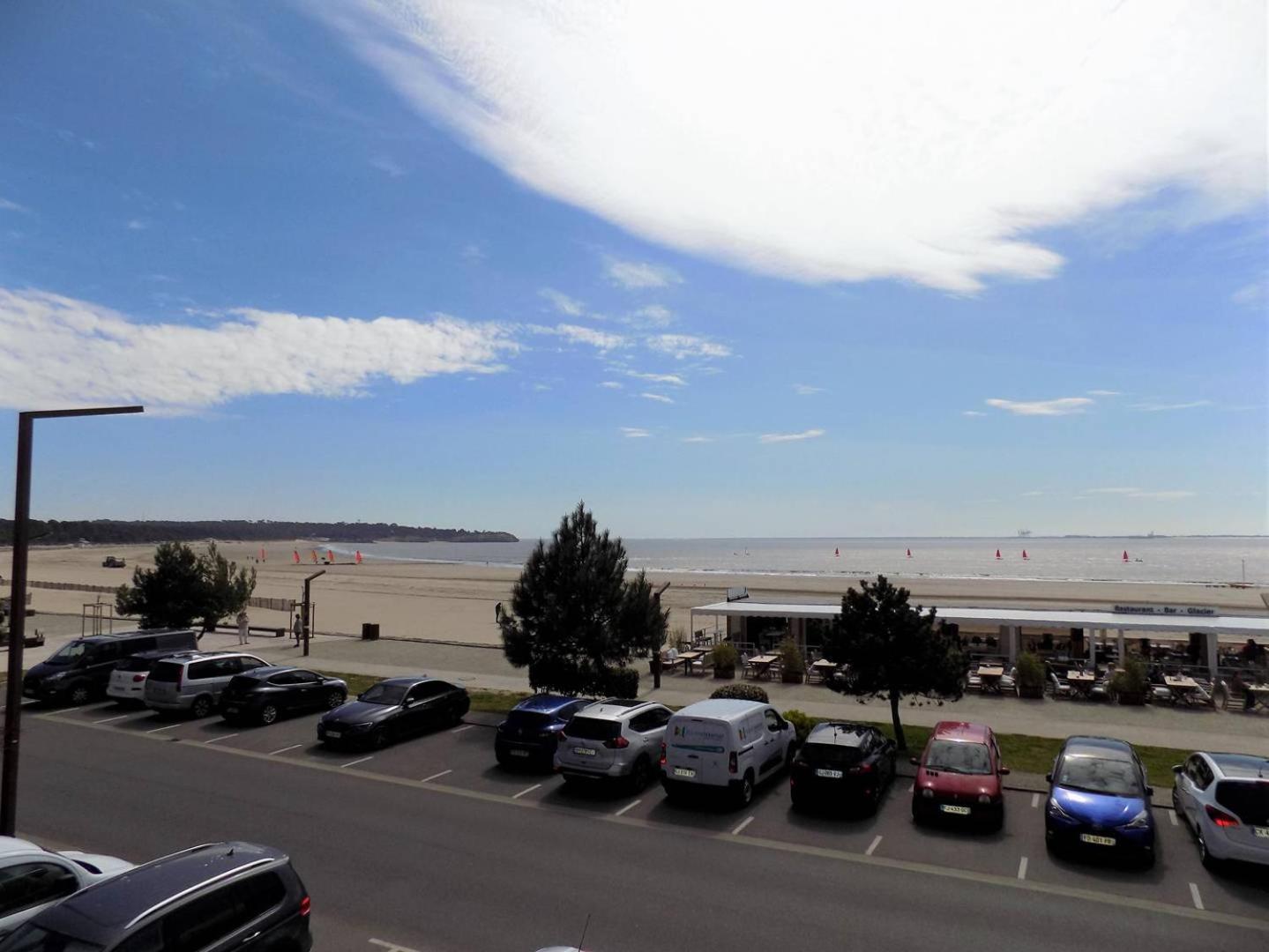 Saint Georges De Didonne - Pleine Vue Mer Pour Ce Studio Cabine Face A La Plage Dış mekan fotoğraf